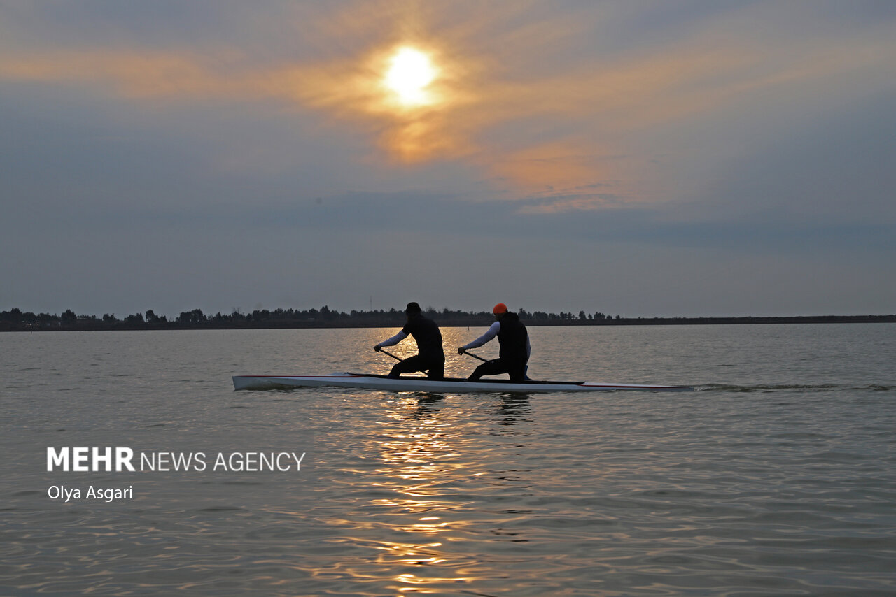 اردوی تیم ملی قایقرانی در بندرترکمن