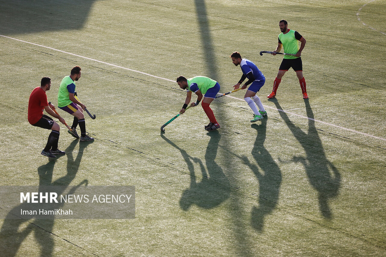 اردوی تیم ملی هاکی روی چمن در همدان