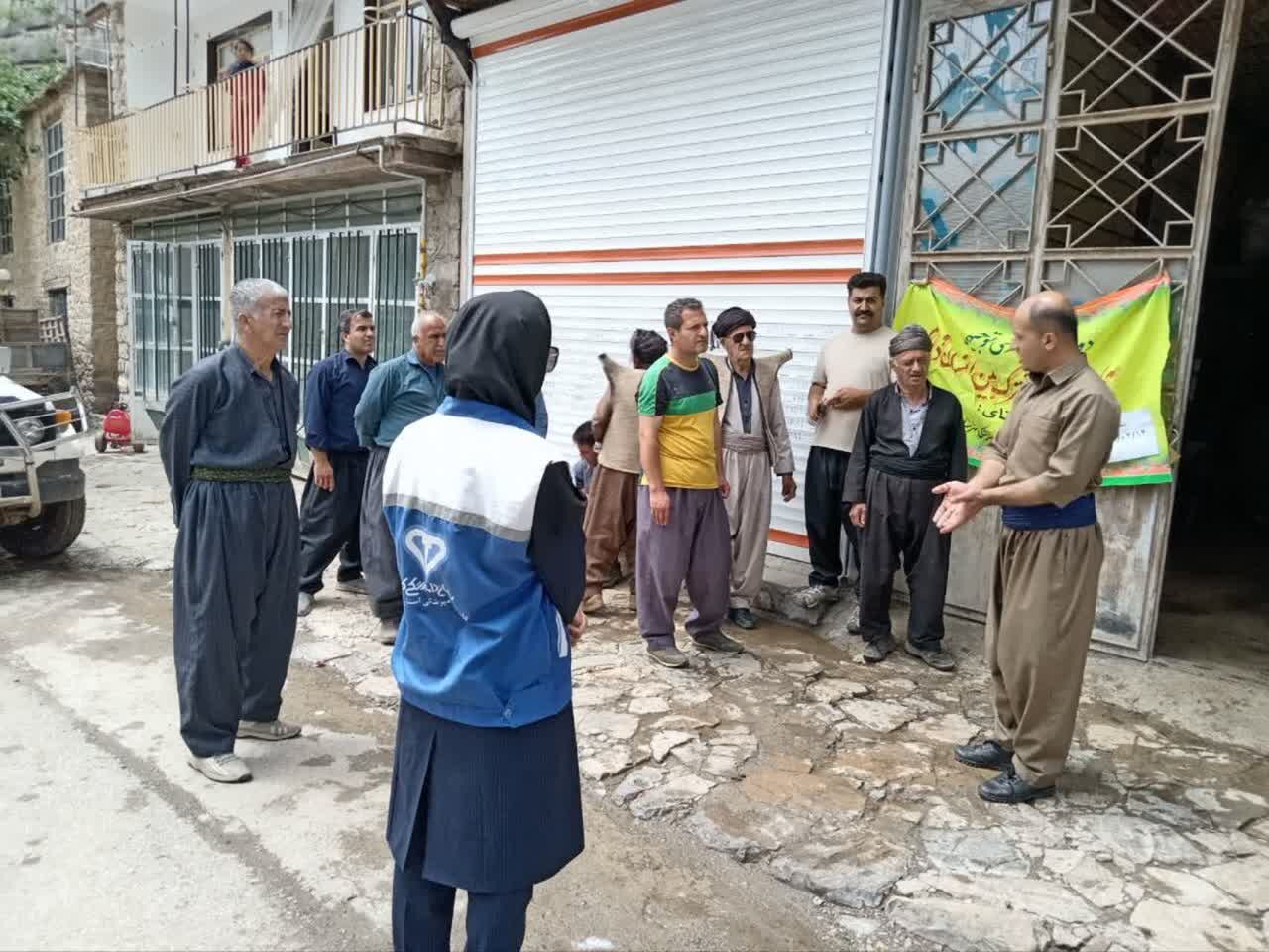 اردوی جهادی دامپزشکی در روستای سلین برگزار شد