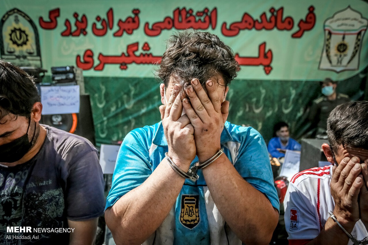 از بازداشت اراذل چیتگر تا کشف ۱۰۹ کیلو تریاک