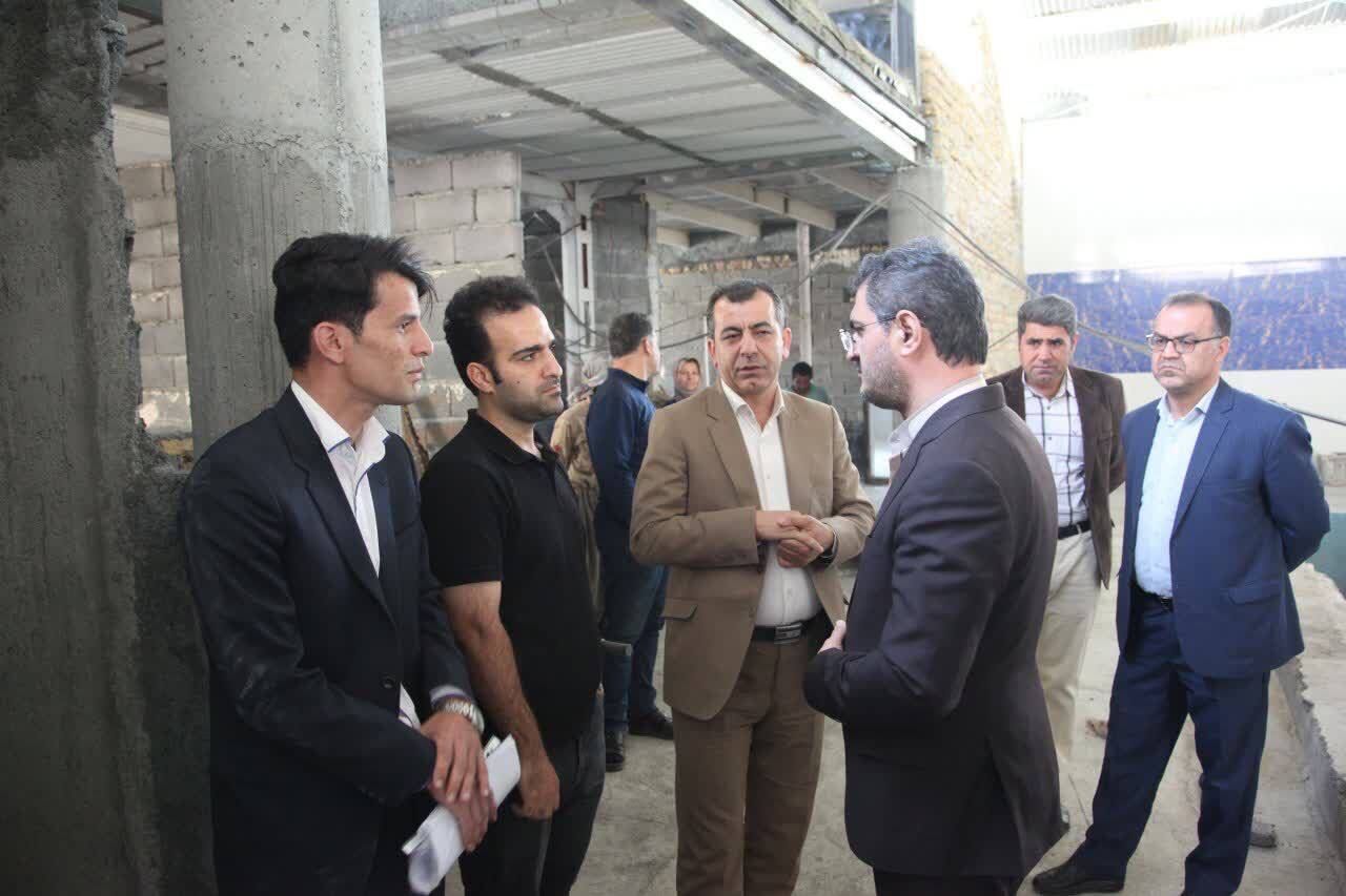 استاندار کردستان بر لزوم تسریع در تکمیل پروژه استخر حجاب سنندج تاکید کرد