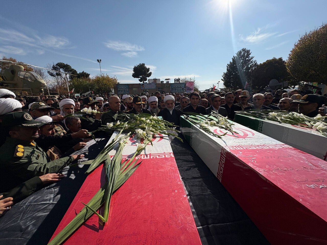 استقبال از سه شهید گمنام در سنندج