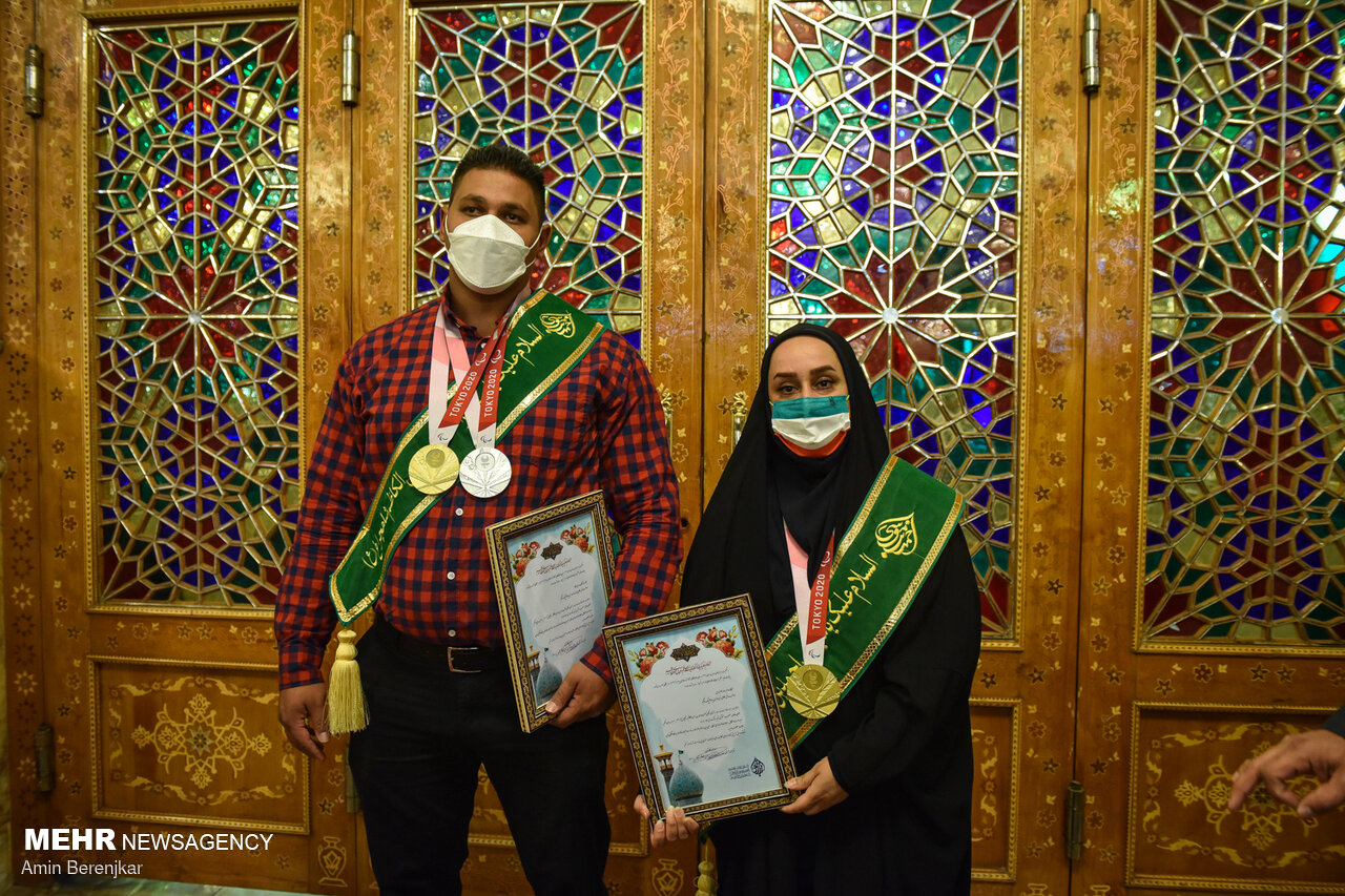 استقبال از قهرمانان پارالمپیک توکیو ۲۰۲۰ در شیراز