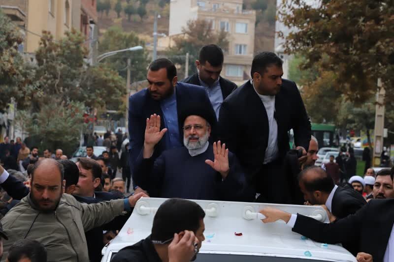 استقبال باشکوه کردستانی ها از رییس جمهور