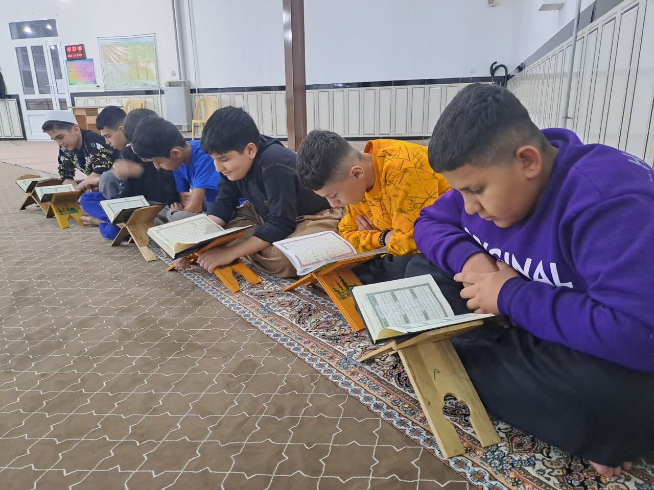 استقبال نوجوانان مریوانی از فعالیت‌های قرآنی در ماه مبارک رمضان