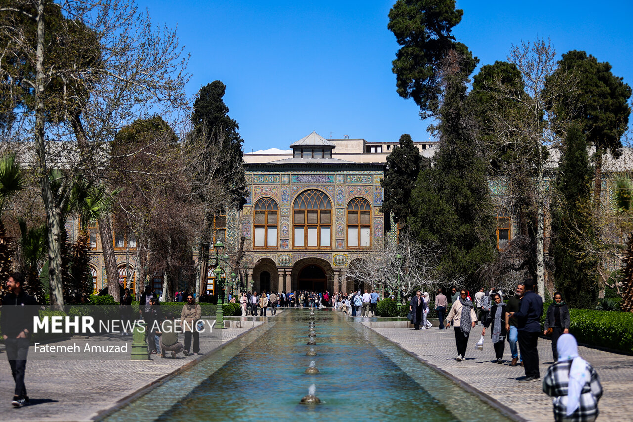 استقبال گسترده از کاخ گلستان در ایام نوروز ۱۴۰۴