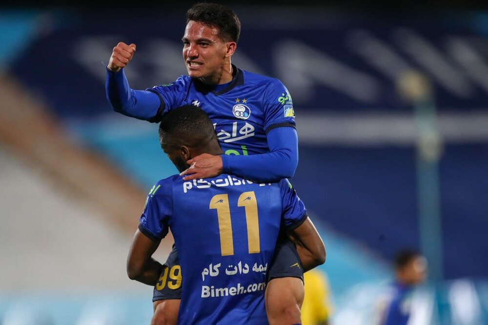 استقلال با خیال راحت به پرسپولیس رسید/ یک گل آبی و دفاع ایتالیایی