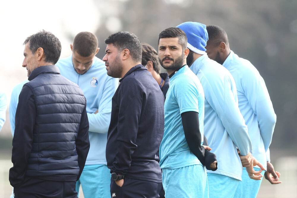 استقلال بدون یک بازیکن تمرین کرد/ دو آبی پوش اختصاصی تمرین کردند