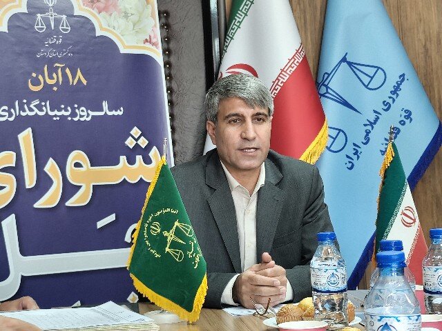 اسدی: ۱۱۶۱ فقره پرونده در کردستان به صلح و سازش رسید