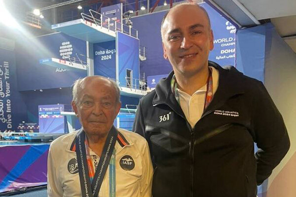 اسطوره شیرجه ایران سفیر ورزش فدراسیون ورزشهای آبی جهان شد