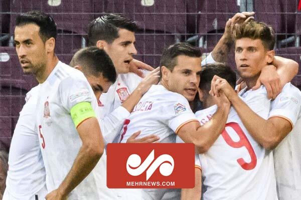 اسپانیا ۱ – سوئیس صفر / پیروزی ماتادورها با گل سارابیا