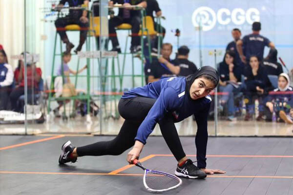 اسکواش بازان ایران با فرانسه و مصر اردو برگزار میکنند