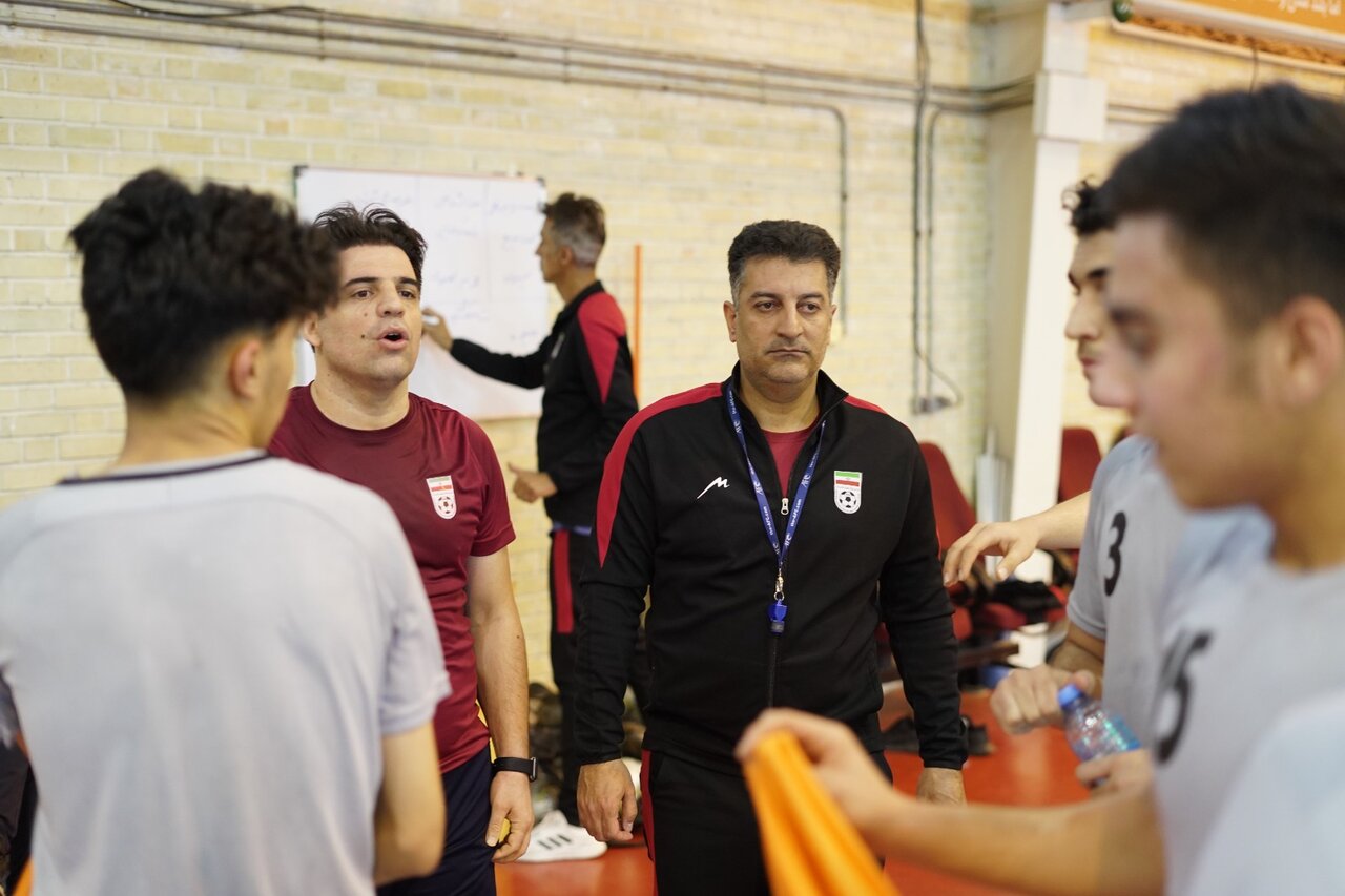 اعلام اسامی بازیکنان تیم فوتسال جوانان ایران