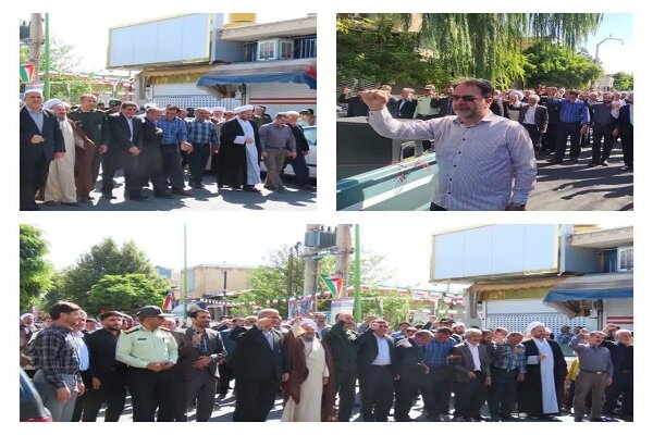 اعلام انزجار مردم آذربایجان غربی از جنایات رژیم منحوس
صهیونیستی