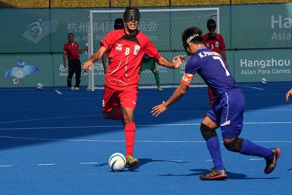 اعلام برنامه دیدارهای تیم ملی فوتبال نابینایان در جام ملت‌ها