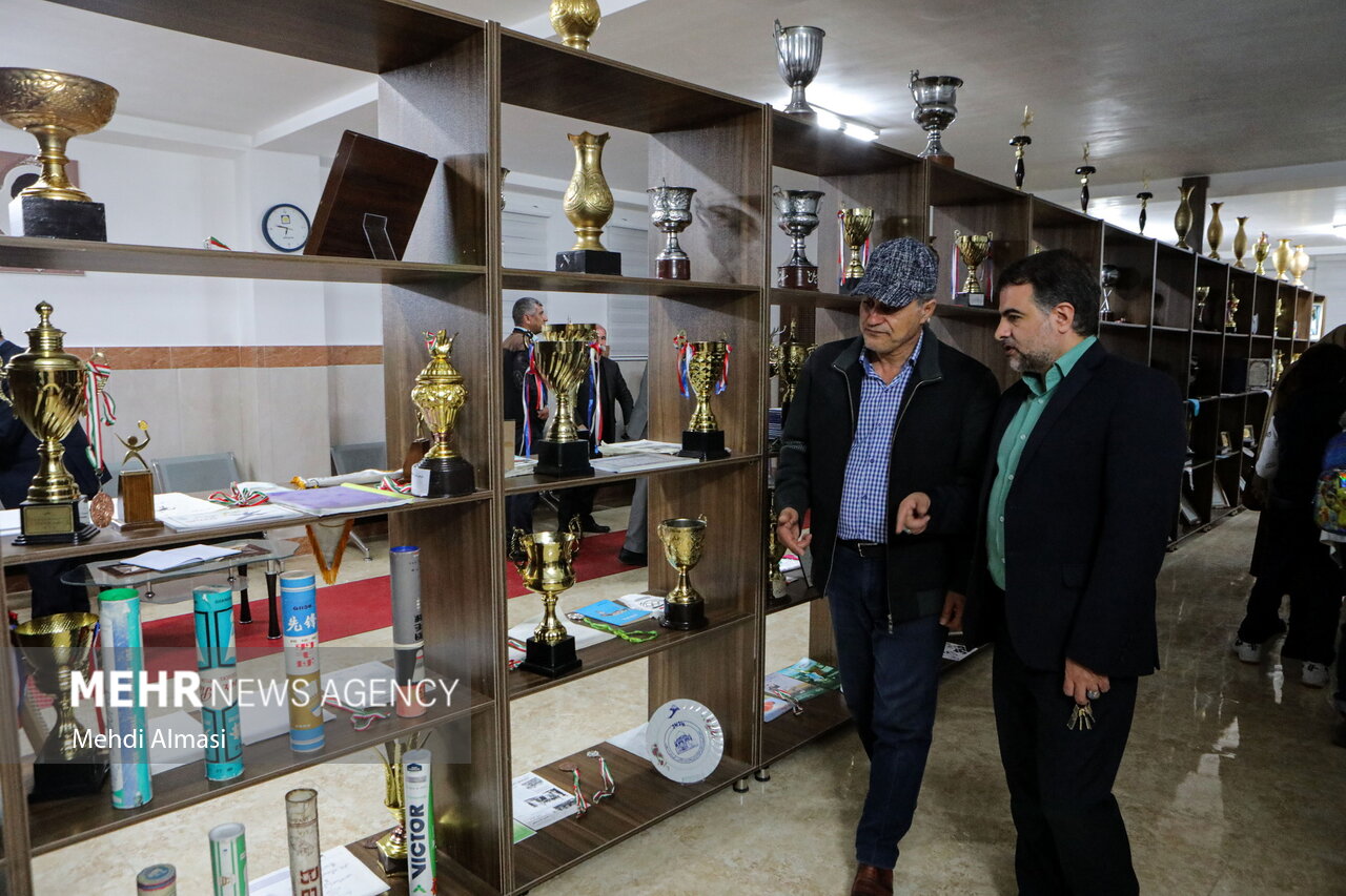 افتتاح موزه ورزشی بدمینتون