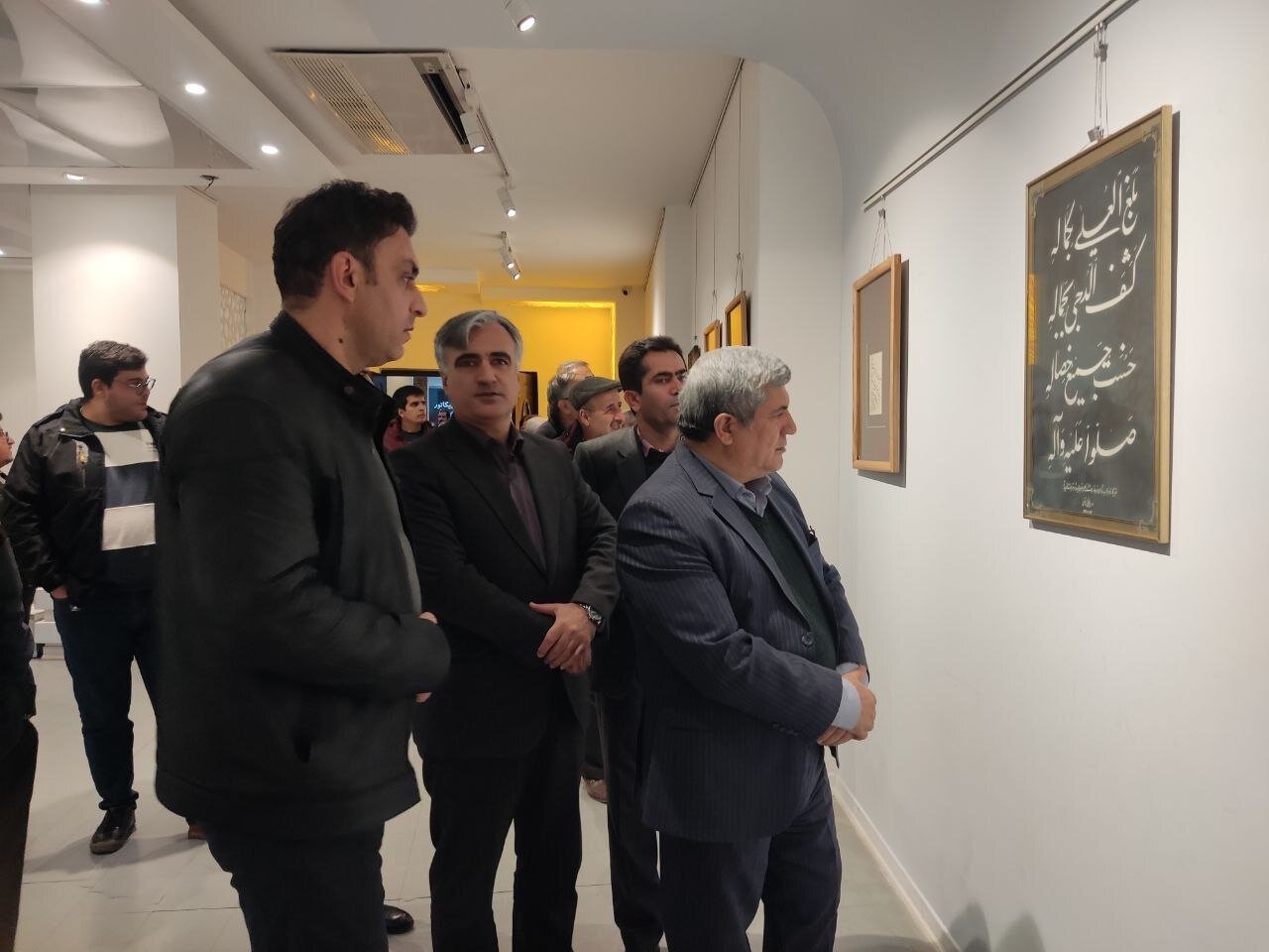 افتتاح نمایشگاه خوشنویسی زنده یاد مهدی کمالی کردستانی در سنندج