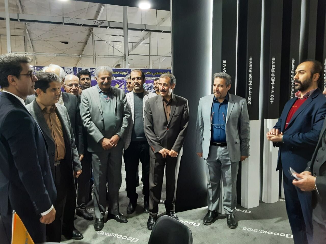 افتتاح هجدهمین نمایشگاه صنایع ساختمانی و لوازم جانبی آن درسنندج