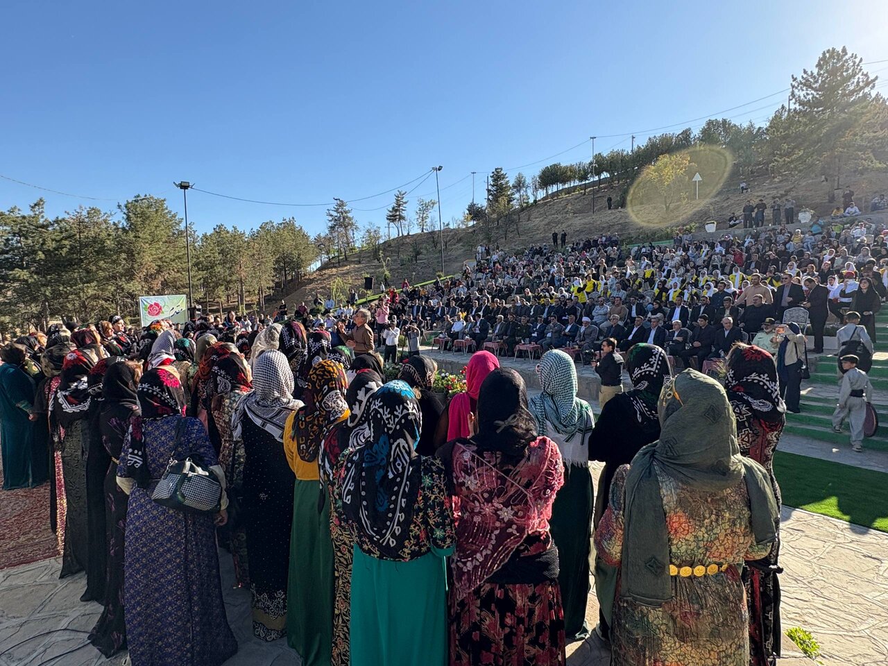 افتتاح پارک ۳۲ هکتاری نیشتمان سنندج با حضور وزیر میراث فرهنگی