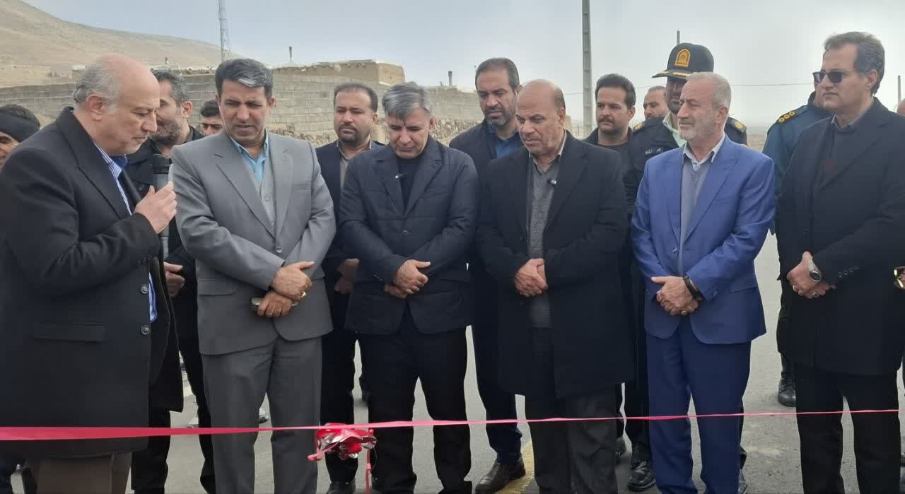 افتتاح پروژه بهسازی و آسفالت محور روستای مهدی خان در قروه