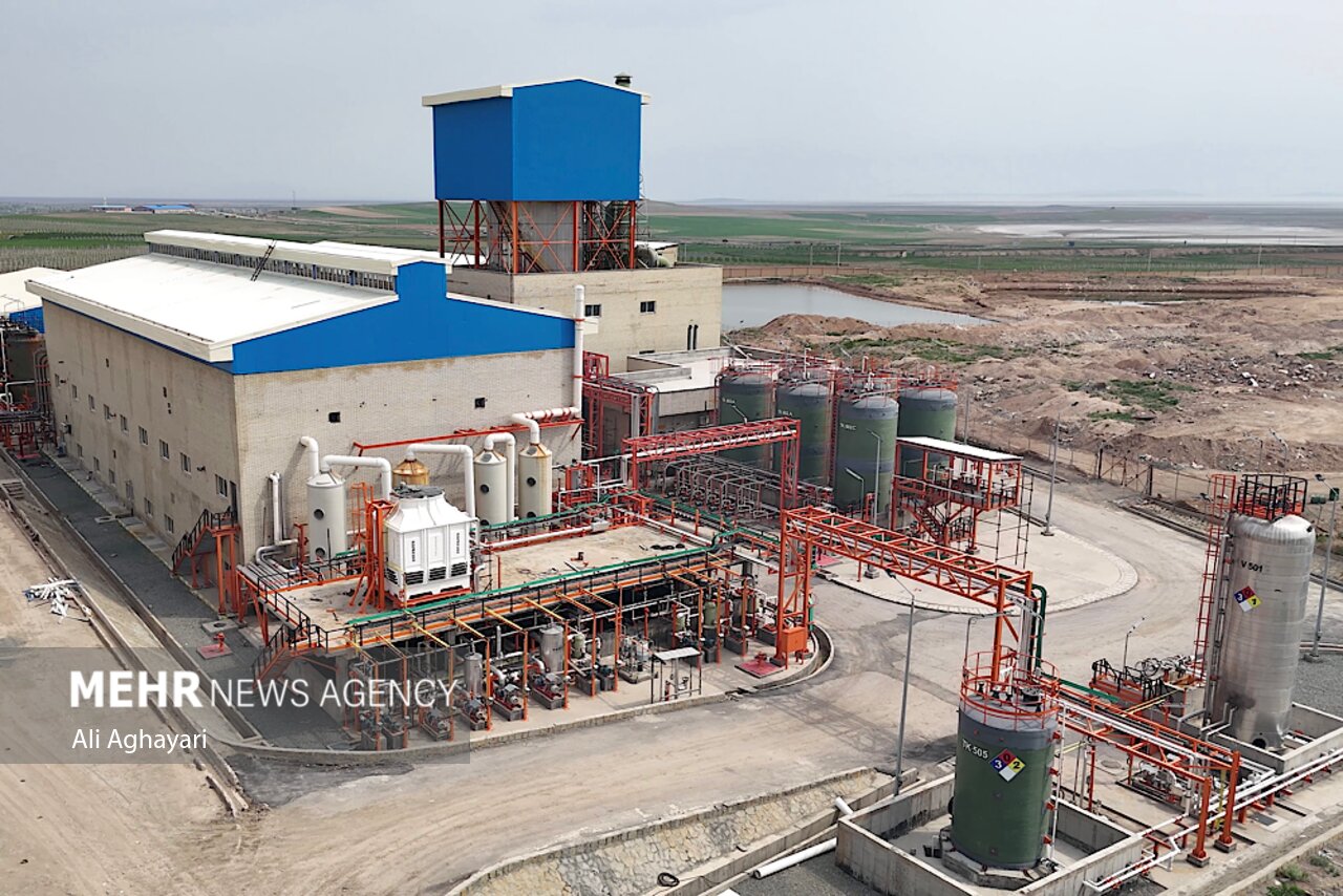 افتتاح پروژه پلی‌آلومینیوم کلراید در ارومیه