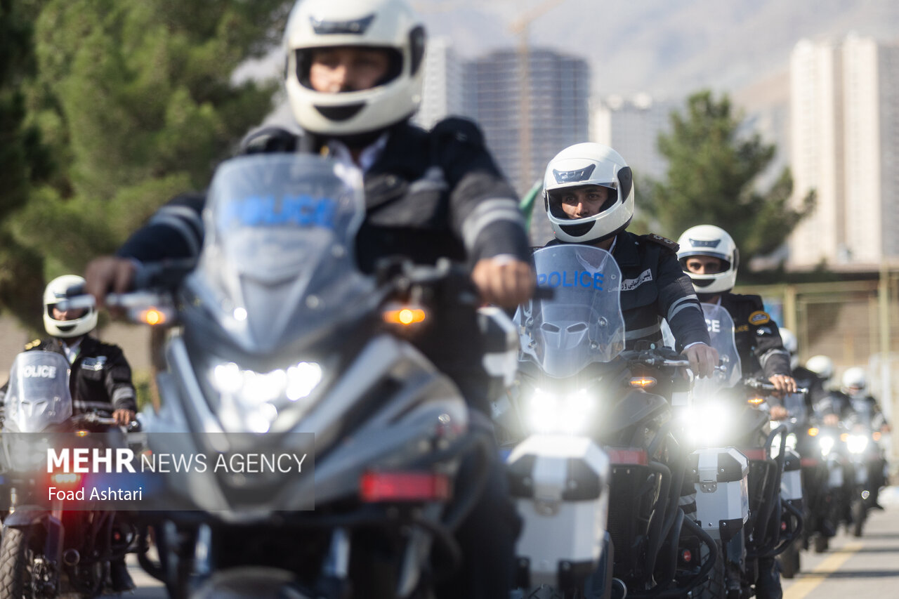 الحاق تجهیزات جدید به پلیس راهور