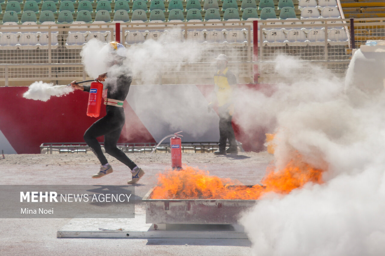 المپیاد عملیاتی آتش نشانان کشور