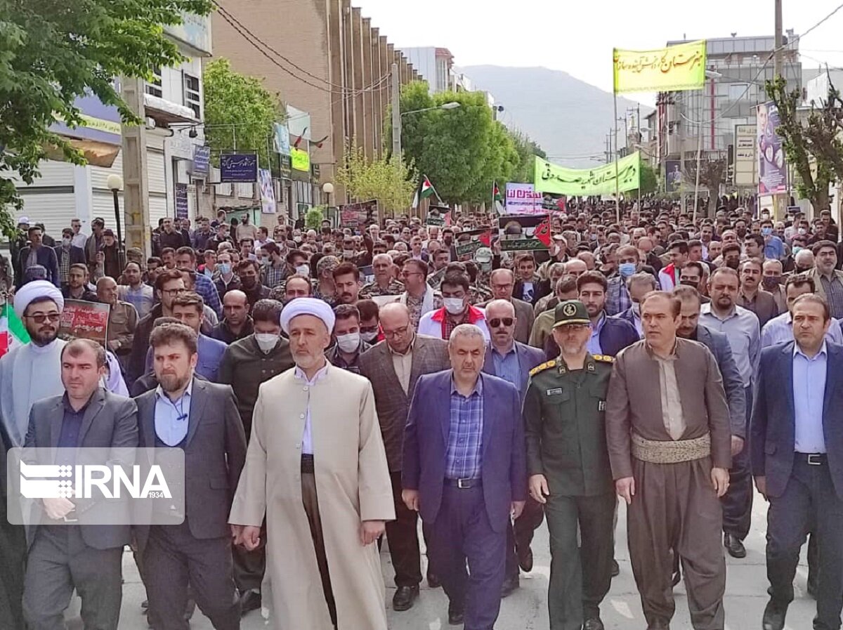 امام جمعه بانه: آزادی قدس هدف بزرگ جامعه اسلامی است