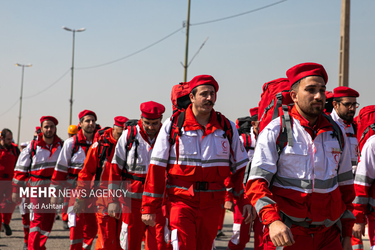 امدادرسانی به ۸ شهرستان در عملیات جوی