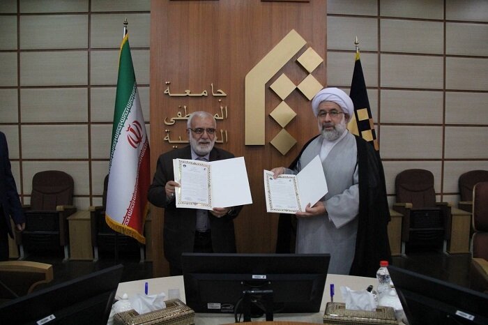 امضا تفاهم‌نامه همکاری بین کمیته امداد وجامعه‌المصطفی