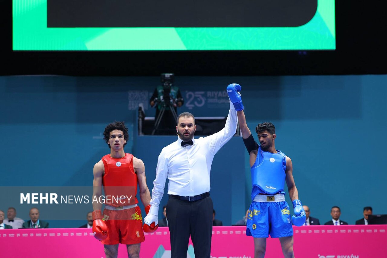 امیرحسین همتی در ووشو طلایی شد