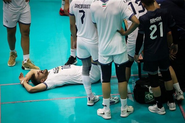 امین اسماعیل‌نژاد مسابقات قهرمانی جهان والیبال را از دست داد