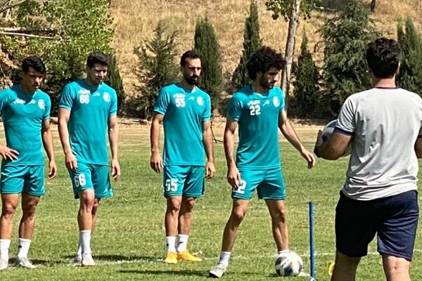 امین قاسمی نژاد با استقلال تمرین کرد