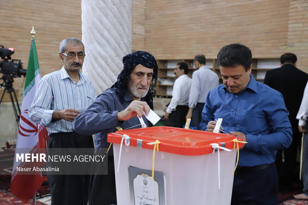 انتخابات مرحله دوم چهاردهمین دوره ریاست جمهوری درسنندج