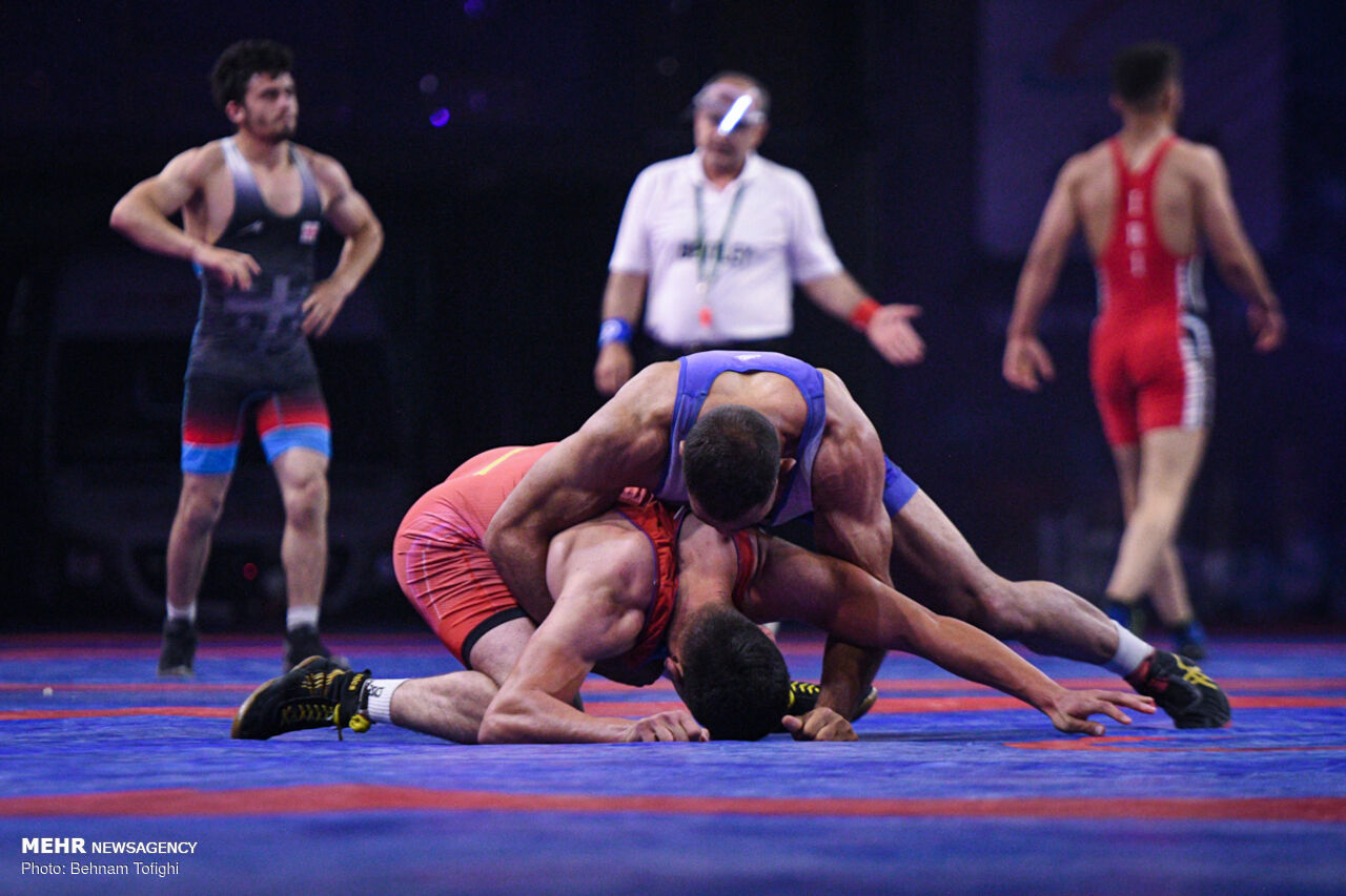 انتخابی تیم ملی کشتی آزاد با حضور تماشاگران برگزار میشود