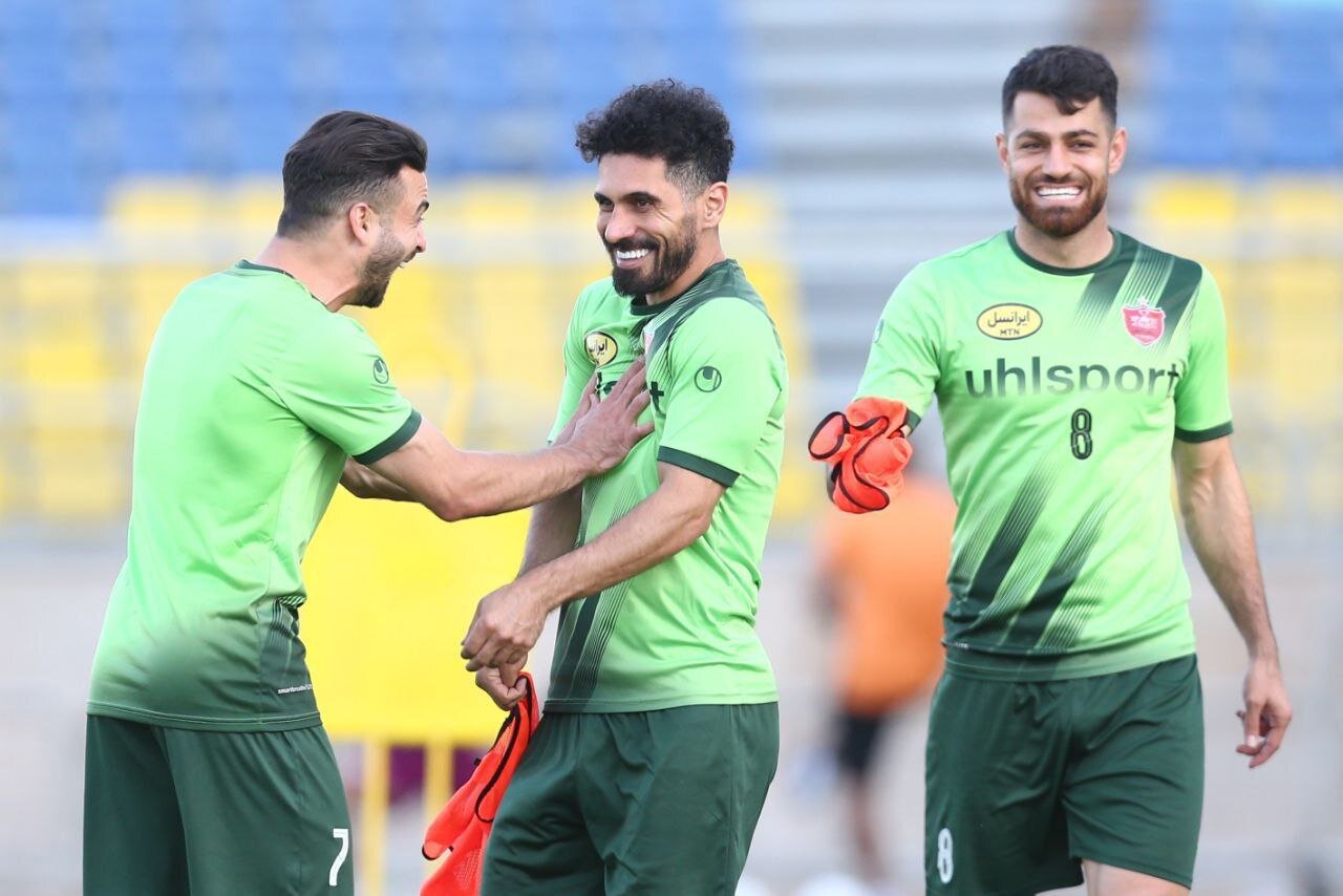 انتشار عکسهای خاص از چهره پرسپولیسیها