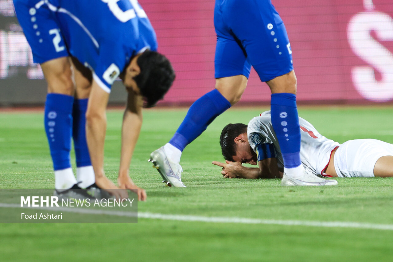 انتقاد رسانه ازبکستانی از دیدار با ایران/تماشاگران به خواب رفتند!