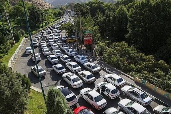 انسداد محور چالوس و آزادراه تهران شمال