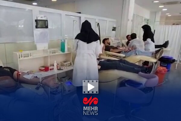 اهدا کنندگان خون از انگیزه کمک به هم وطنان می گویند