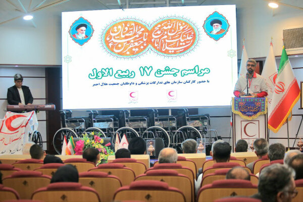 اهدای ۵۵۰ ویلچر توسط خیرین در جشن میلاد پیامبر اکرم (ص)