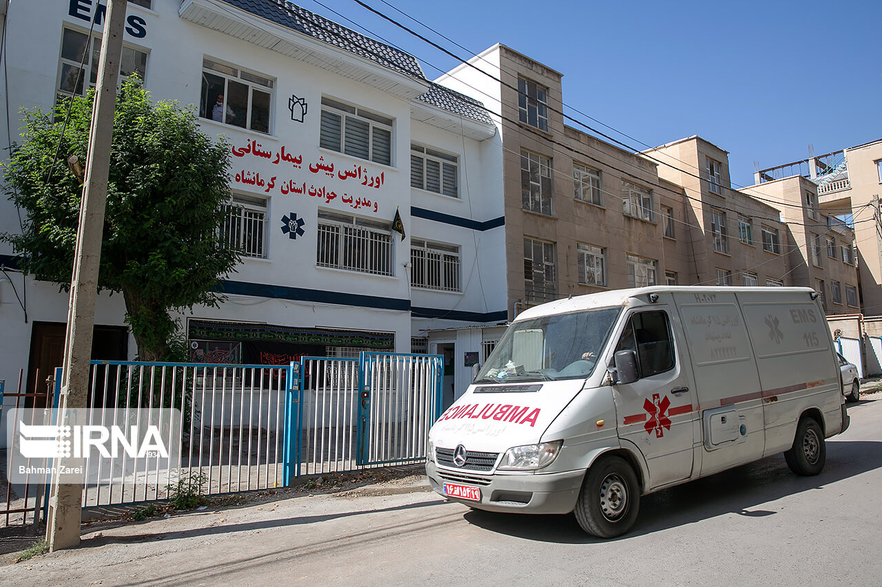 اورژانس کرمانشاه امسال بیش از ۴۳ هزار ماموریت انجام داد