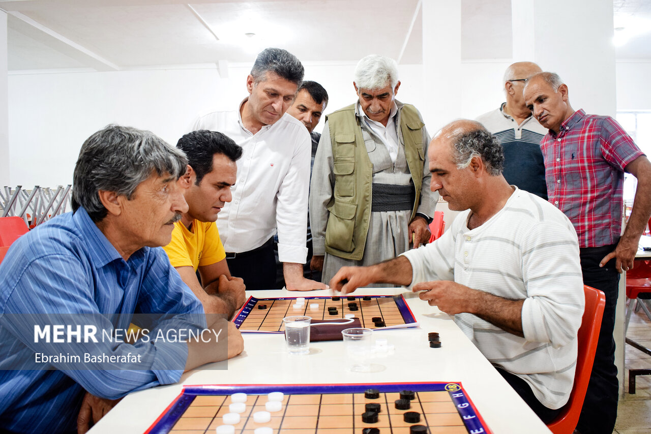 اولین مسابقات بازی «دامه»