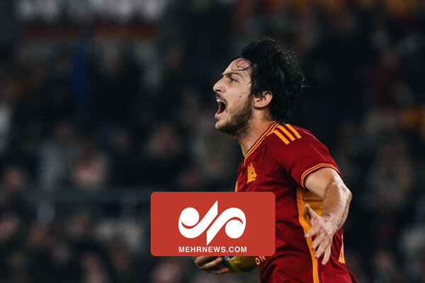 اولین گل سردار آزمون برای آ اس رم در لیگ ایتالیا