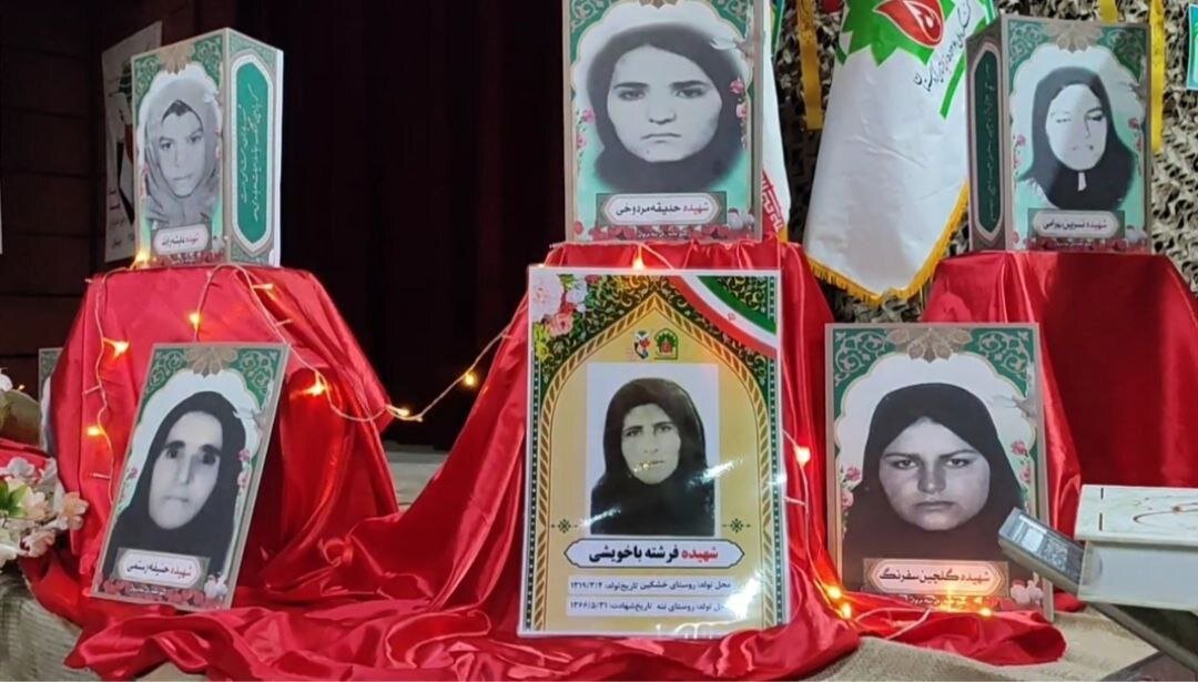 اولین یادواره شهدای زن پیشمرگ مسلمان  در مریوان
