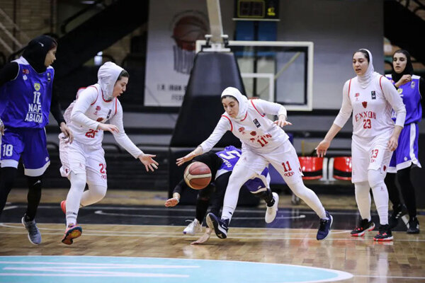 اکسون به عنوان سوم لیگ برتر بسکتبال بانوان دست یافت