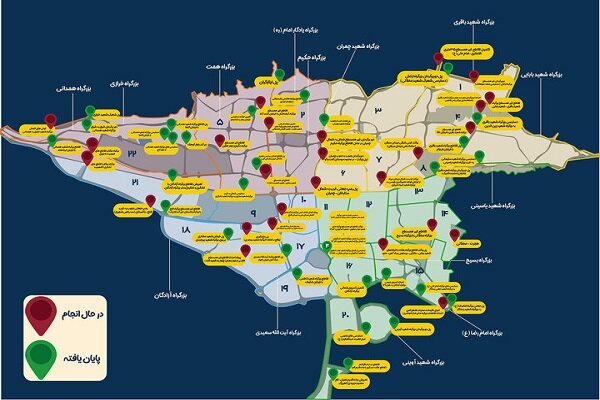 ایجاد دسترسیهای جدید در ۹۸ تقاطع، مصرف سوخت تهران را کاهش داد