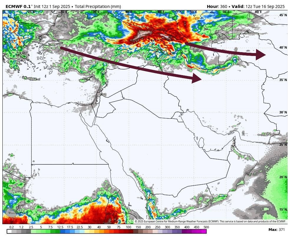 بارش باران در ۵ استان کشور؛ هوای تهران طی دو روز آینده گرمتر میشود