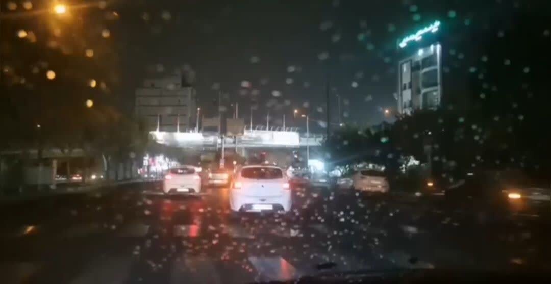 بارش شدید شبانه پاییزی در آذربایجان غربی