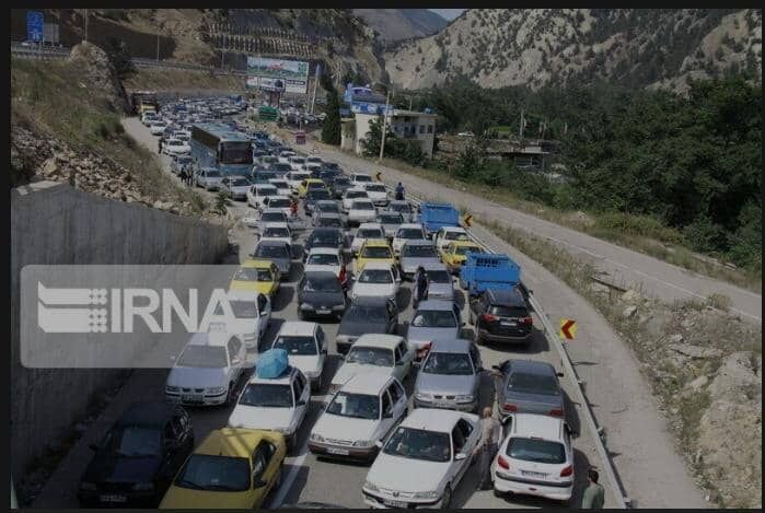 بارندگی در مسیرهای هراز و فیروزکوه خسارت نداشت/ بارندگی درمحور گدوک