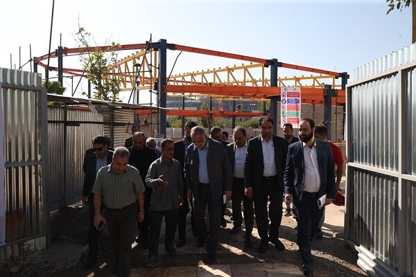 بازدید زاکانی از پروژههای عمرانی و شهردخت منطقه ۴